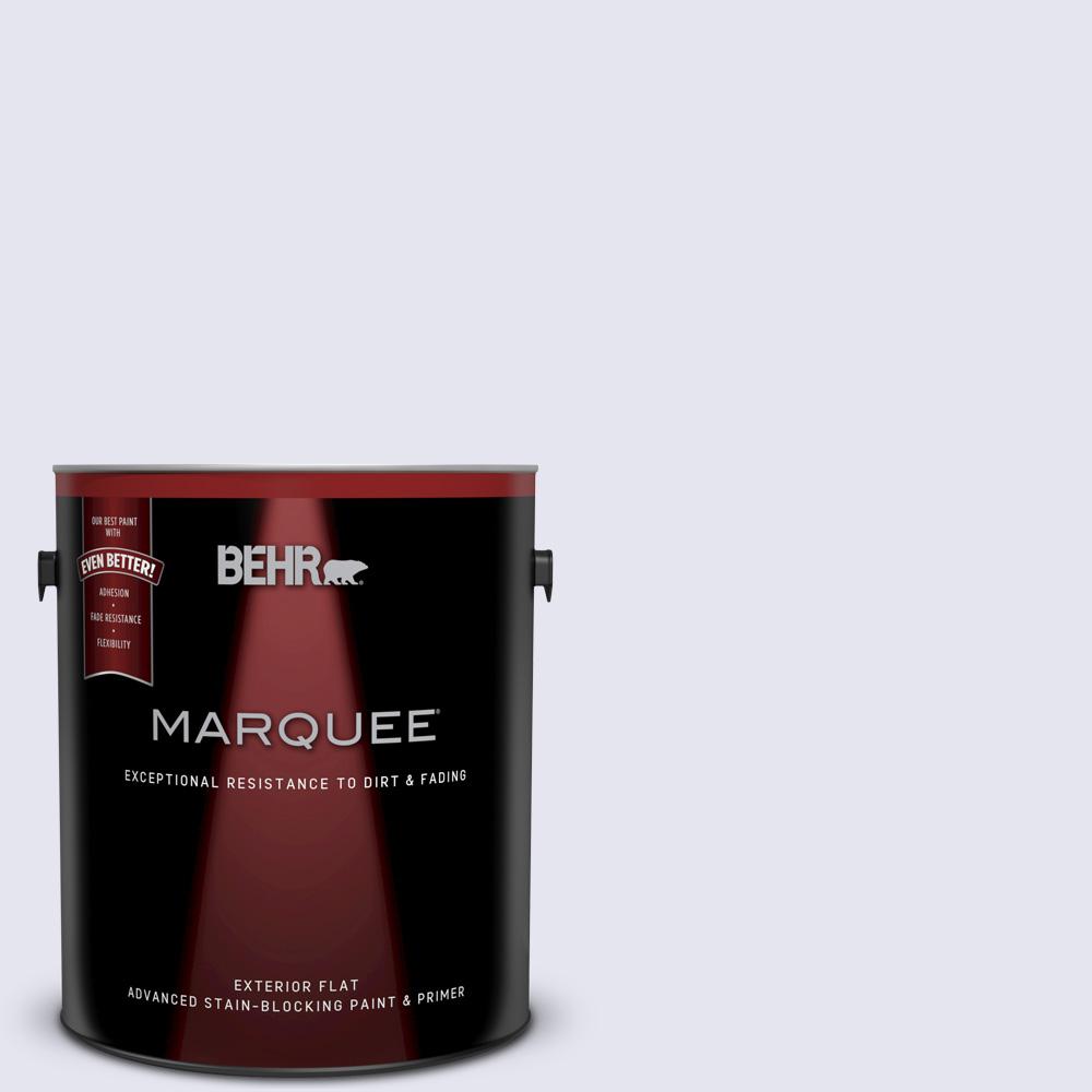 BEHR MARQUEE 1gal. 630C1 Lavender Haze Flat Exterior Paint445001