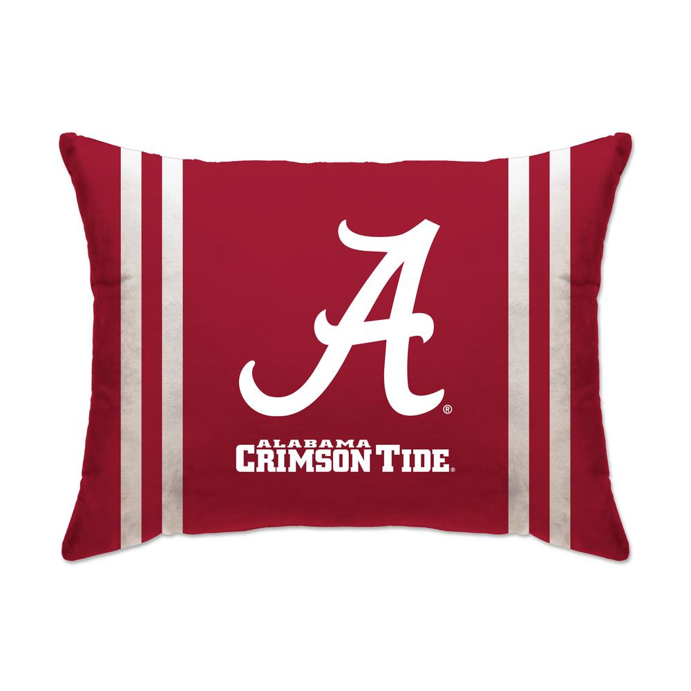Ncaa Collegiate 20 In X 26 In Plush Bed Pillow Ncaalg26 12ual