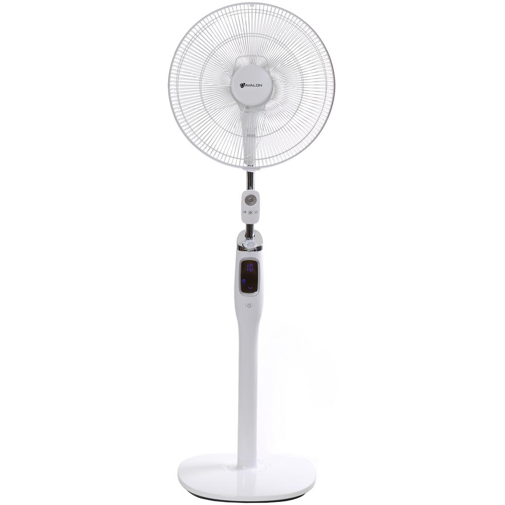 Avalon High Velocity 16 in. DC Stand Fan with RemoteADCSTANDFAN The Home Depot