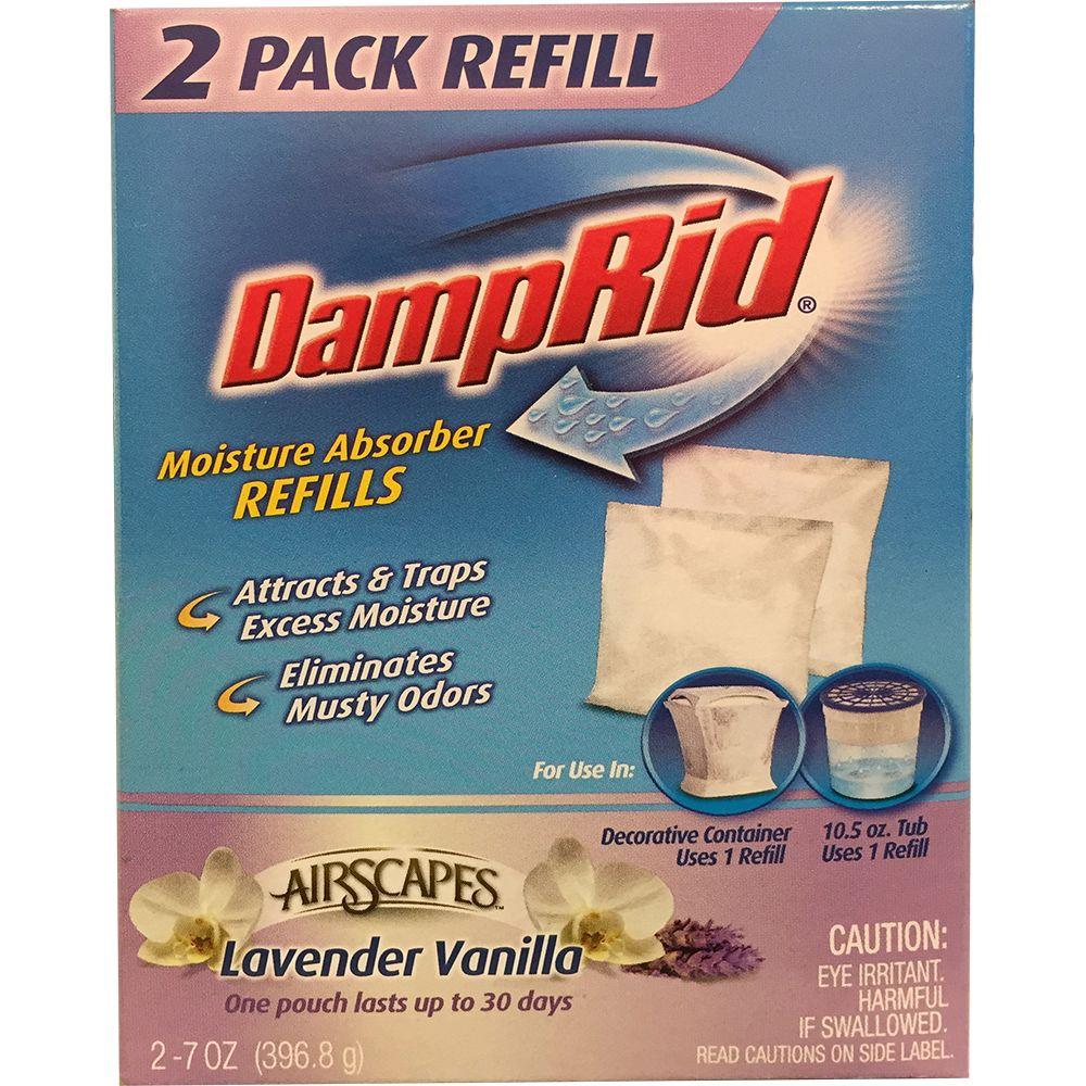 UPC 075919020401 product image for DampRid 2-7 oz. AirScapes Lavender Vanilla Scent Refill Pouches | upcitemdb.com