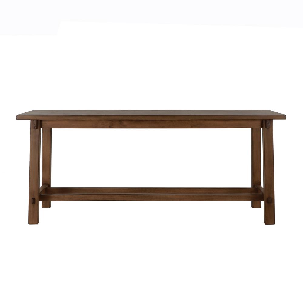 Decor Therapy Kyoto Natural Wood Bench-FR11045 - The Home 