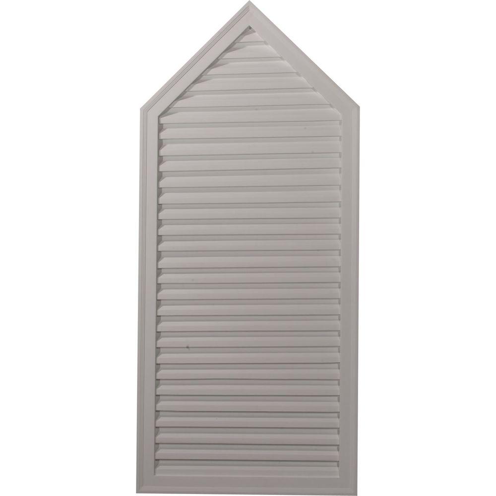 Ekena Millwork 17/8 in. x 241/8 in. x 541/8 in. Decorative Peaked