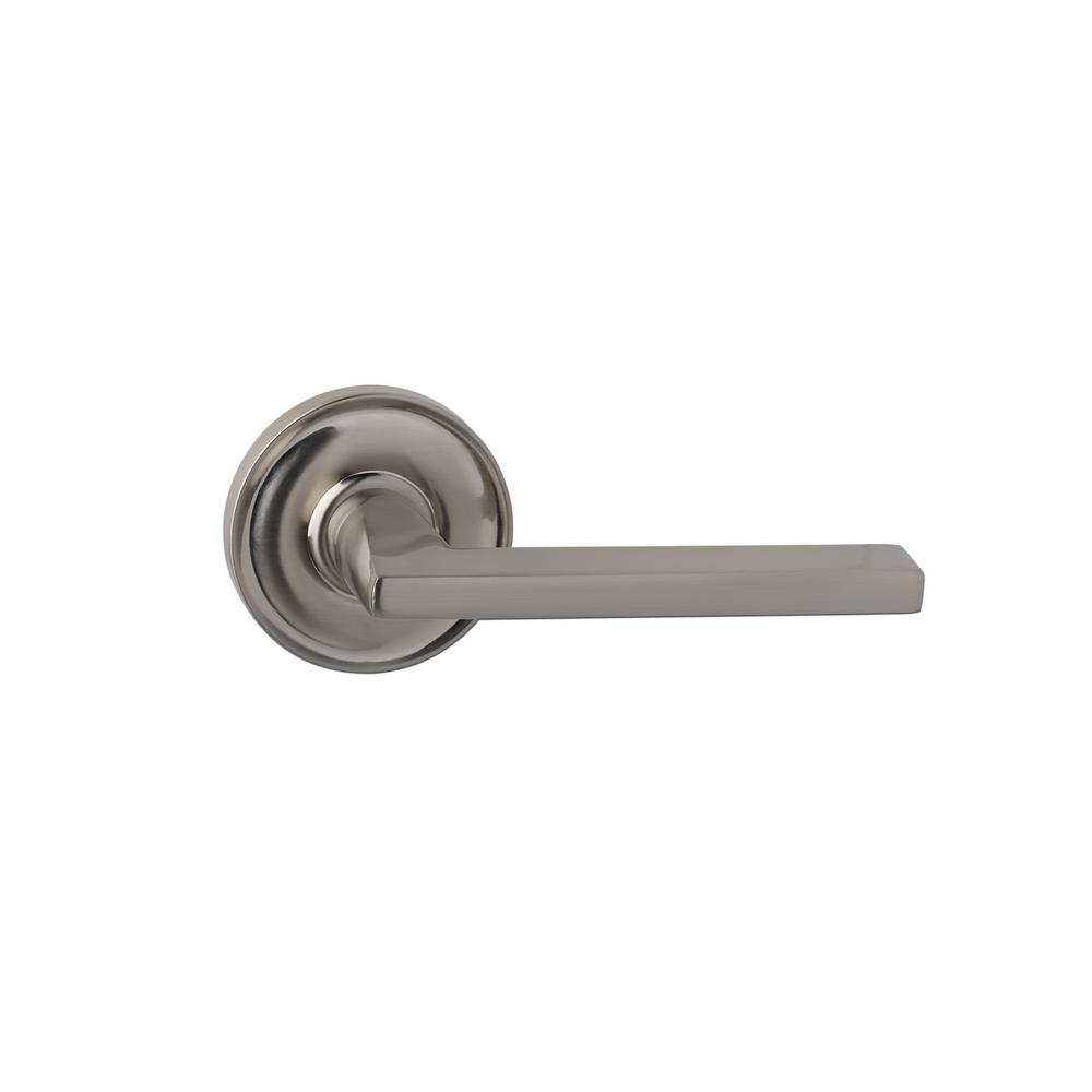 Satin Nickel SURE-LOC TR100 15 Modern Series Torino Dummy Lever