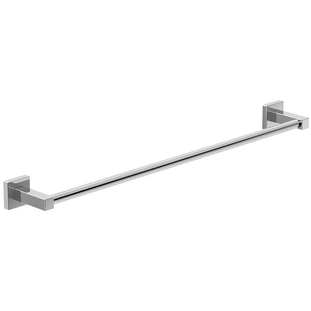 Symmons Duro 24 in. Wall-Mounted Towel Bar in Polished Chrome