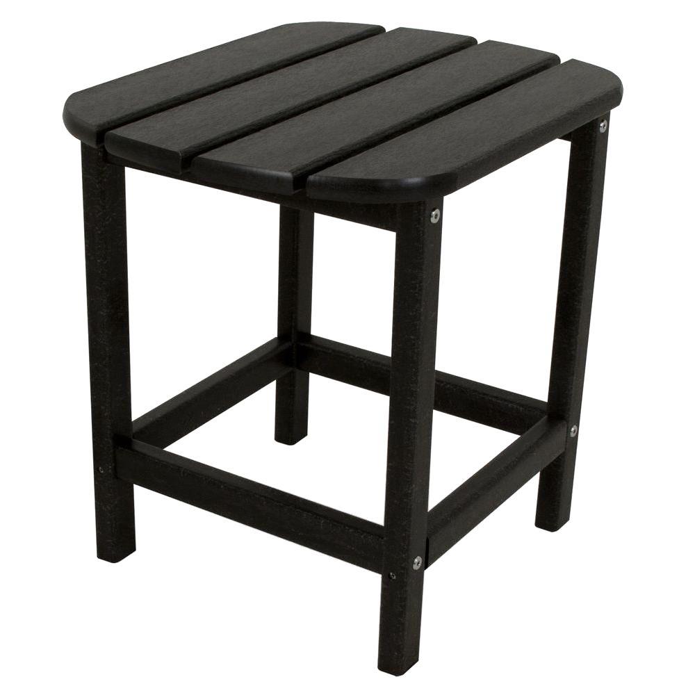 Black Outdoor Side Tables Patio Tables The Home Depot