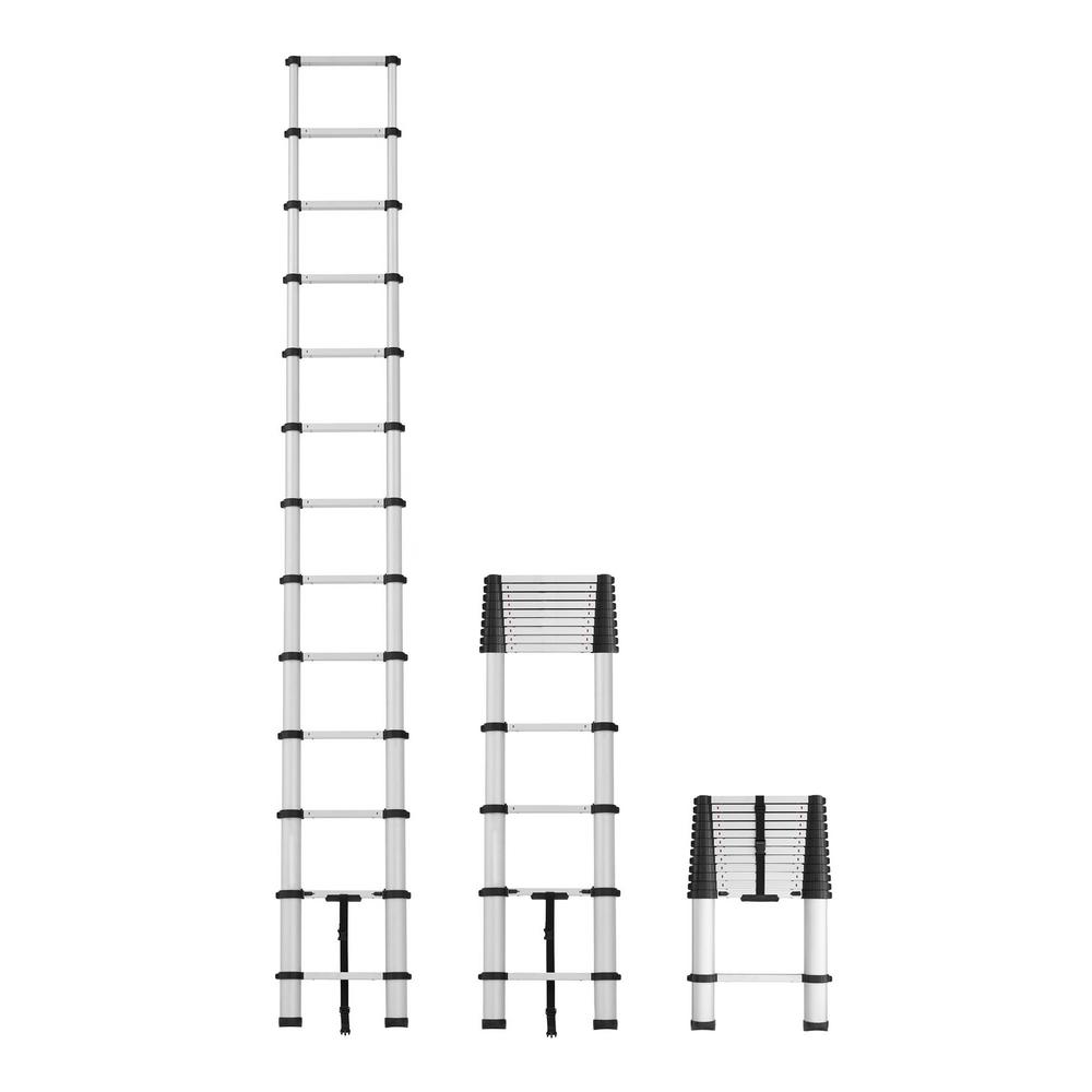 Cosco 16 ft. Reach Telescopic Aluminum Pinch-Free Extension Ladder with 300 lb.... by Cosco