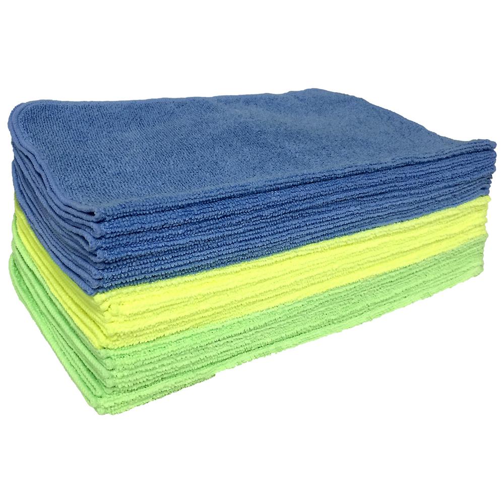 HDX 24pk HDX Microfiber All-Purpose Towels 14x14-W-00412-HDX - The Home ...