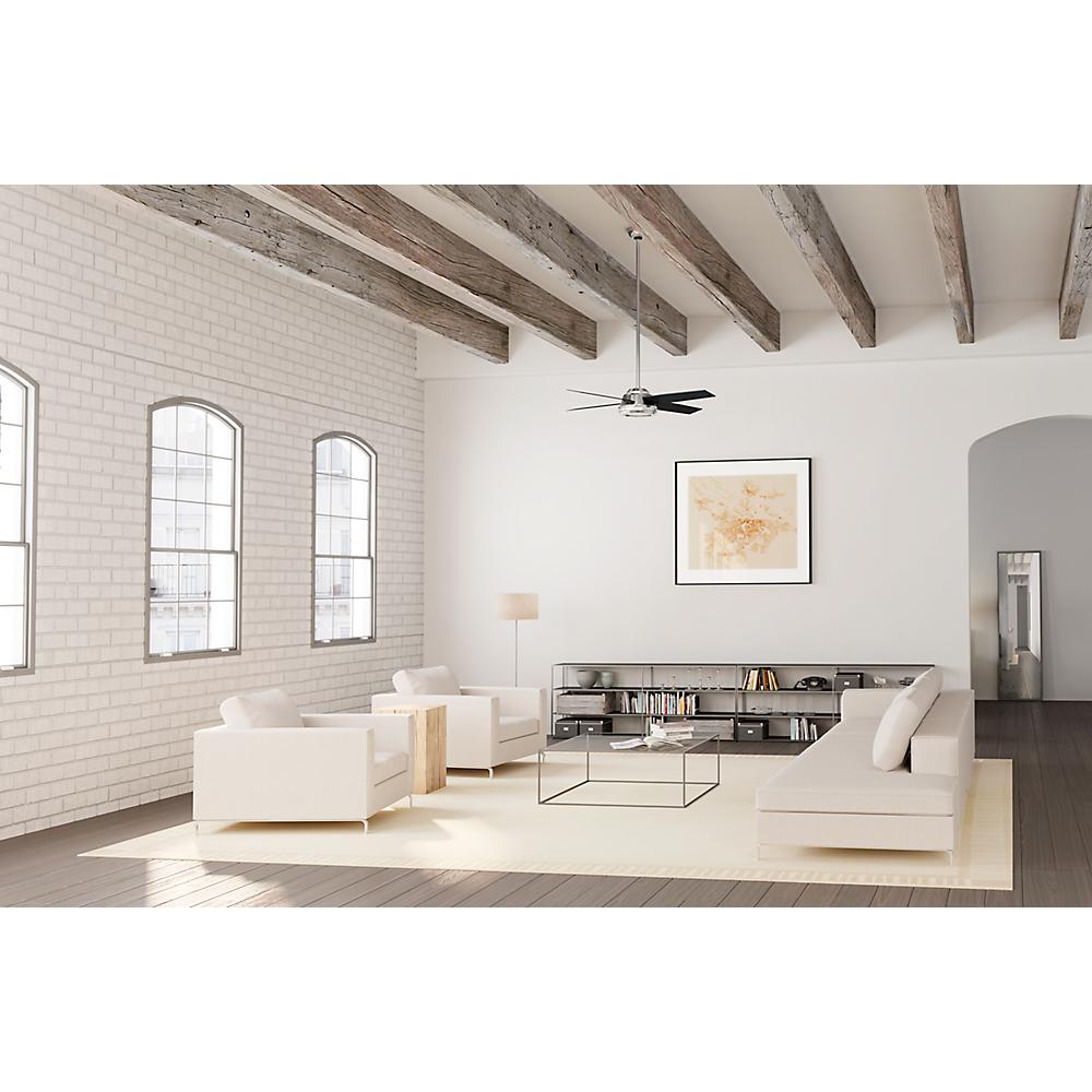 Hunter Dempsey 52 In Indoor Brushed Nickel Ceiling Fan 59249