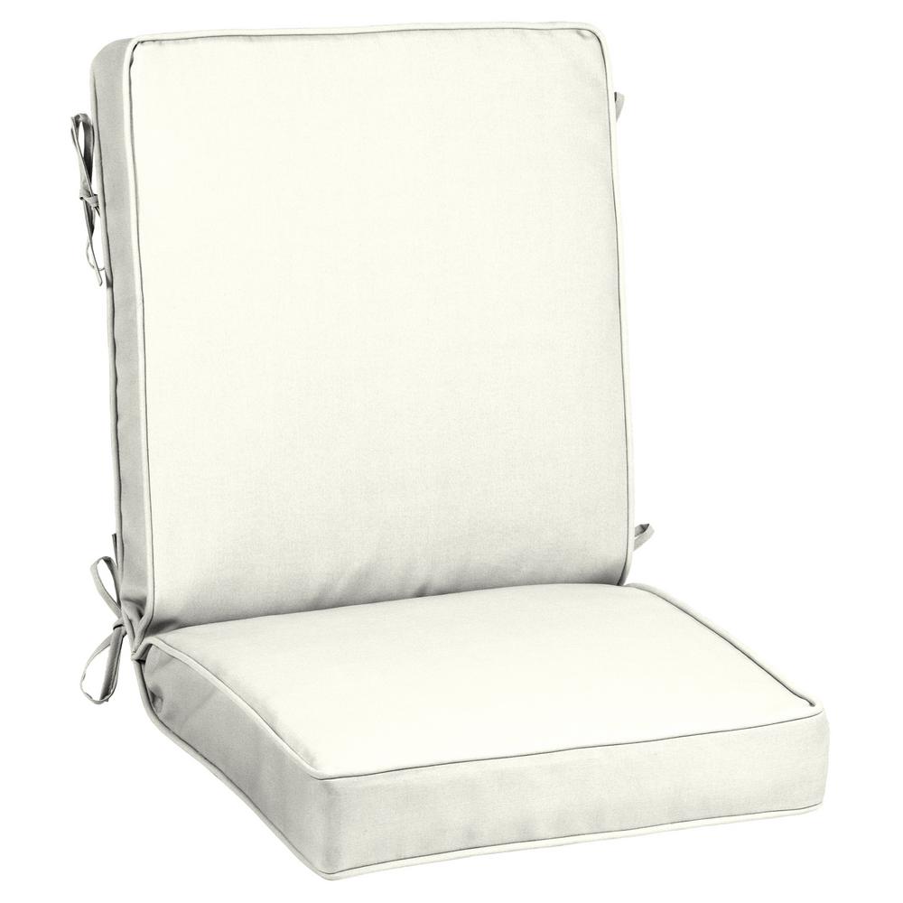 Home Decorators Collection 21 X 44 Sunbrella Canvas White Outdoor X 44 Sunbrella Canvas White Outdoor