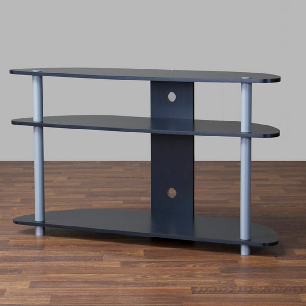 Orbit Dark Brown Shelved Entertainment Center
