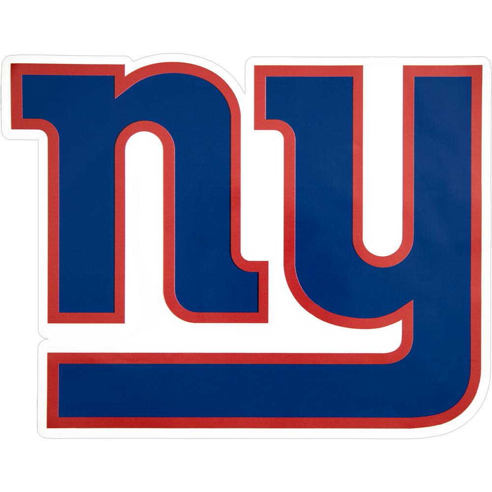 Nfl New York Giants Outdoor Logo Graphic Large Nfop2203 The Home Depot
