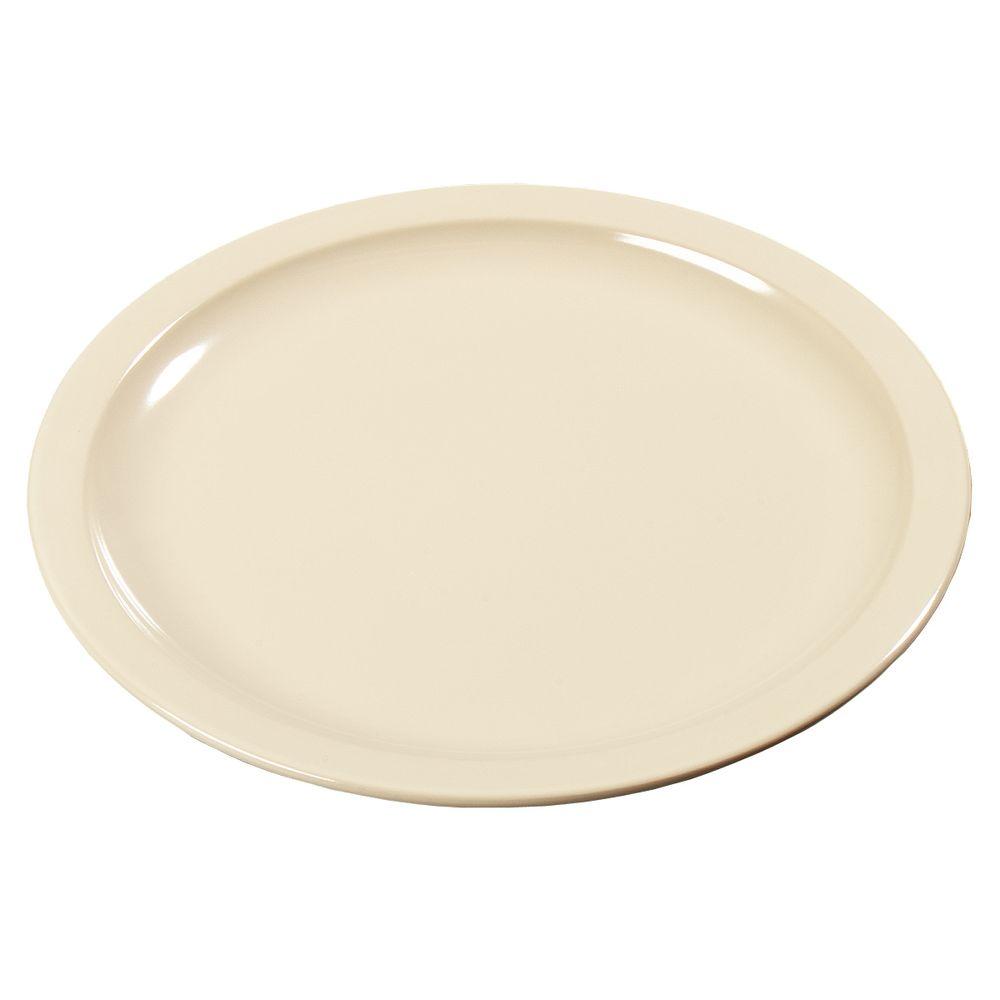 Carlisle 10 in. Diameter Melamine Plate in Tan (Case of 48)KL11625