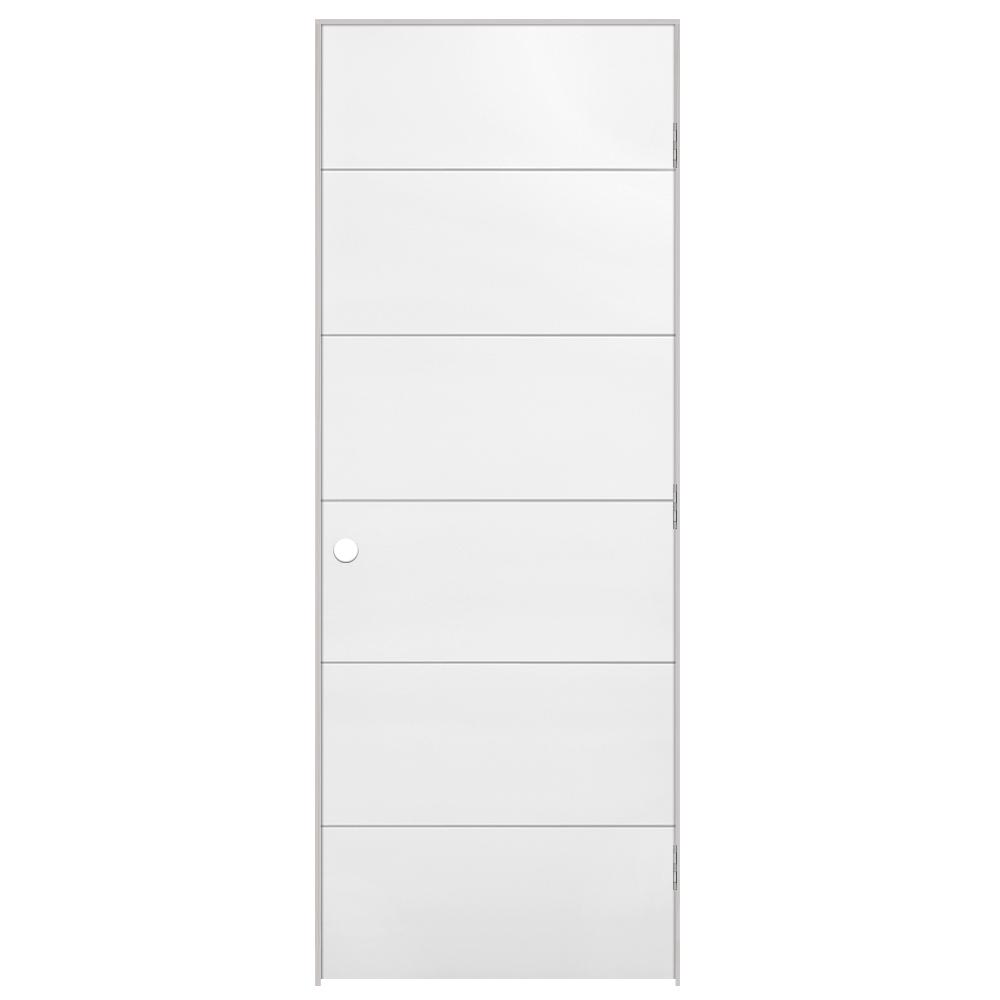 Masonite 30 in. x 80 in. Melrose Primed Hollow Core Composite Single