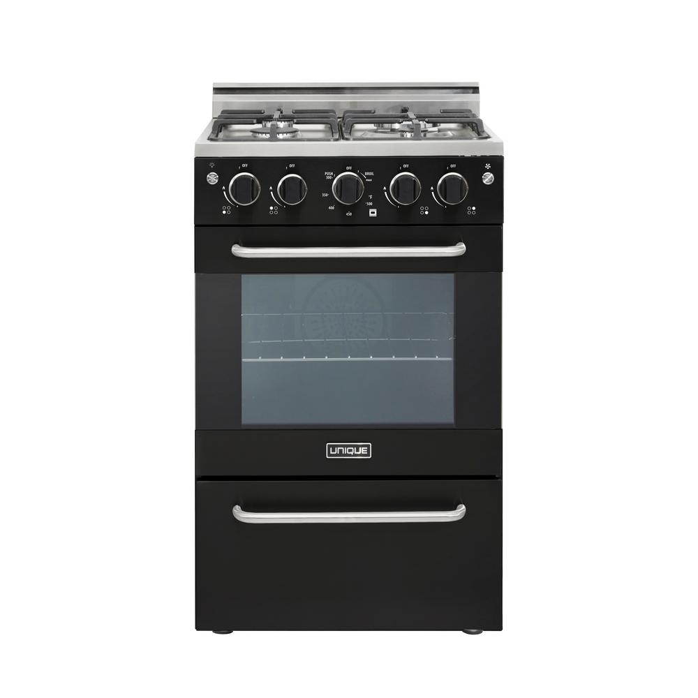 Unique Prestige 20 In 1 6 Cu Ft Gas Convection Range Sealed 4