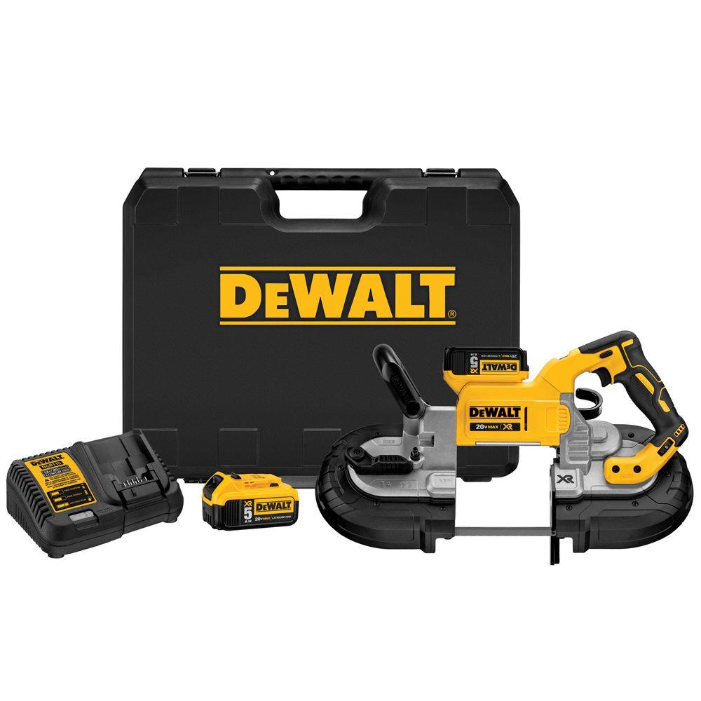 DEWALT 18-Volt NiCd Cordless Band Saw (Tool-Only)-DCS370B - The ...
