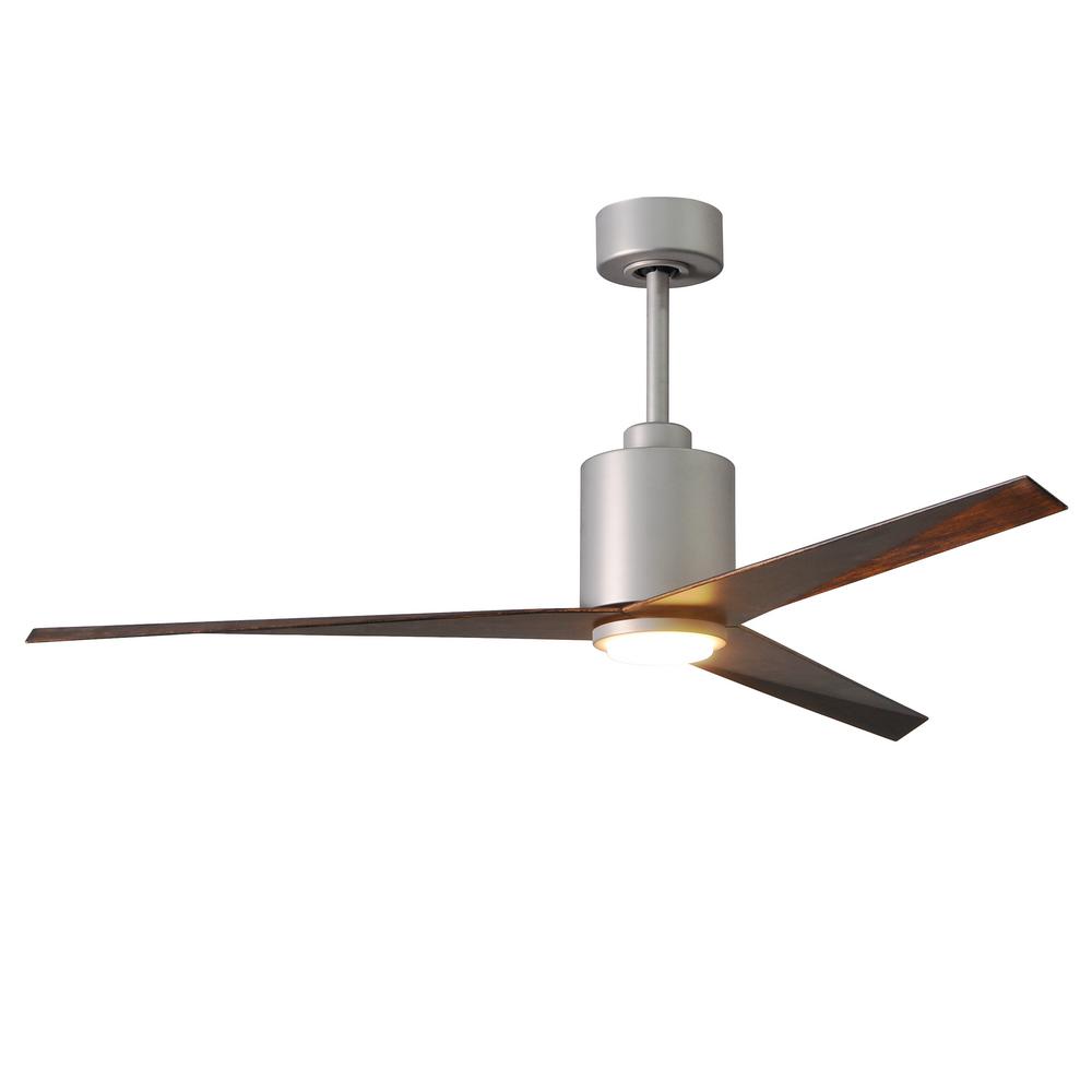 Atlas Eliza 56 In Led Indoor Outdoor Damp Brushed Nickel Ceiling