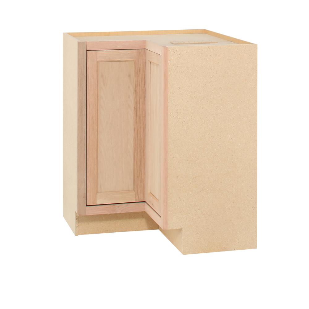 Assembled 28.5x34.5x16.5 in. Lazy Susan Corner Base Kitchen ...