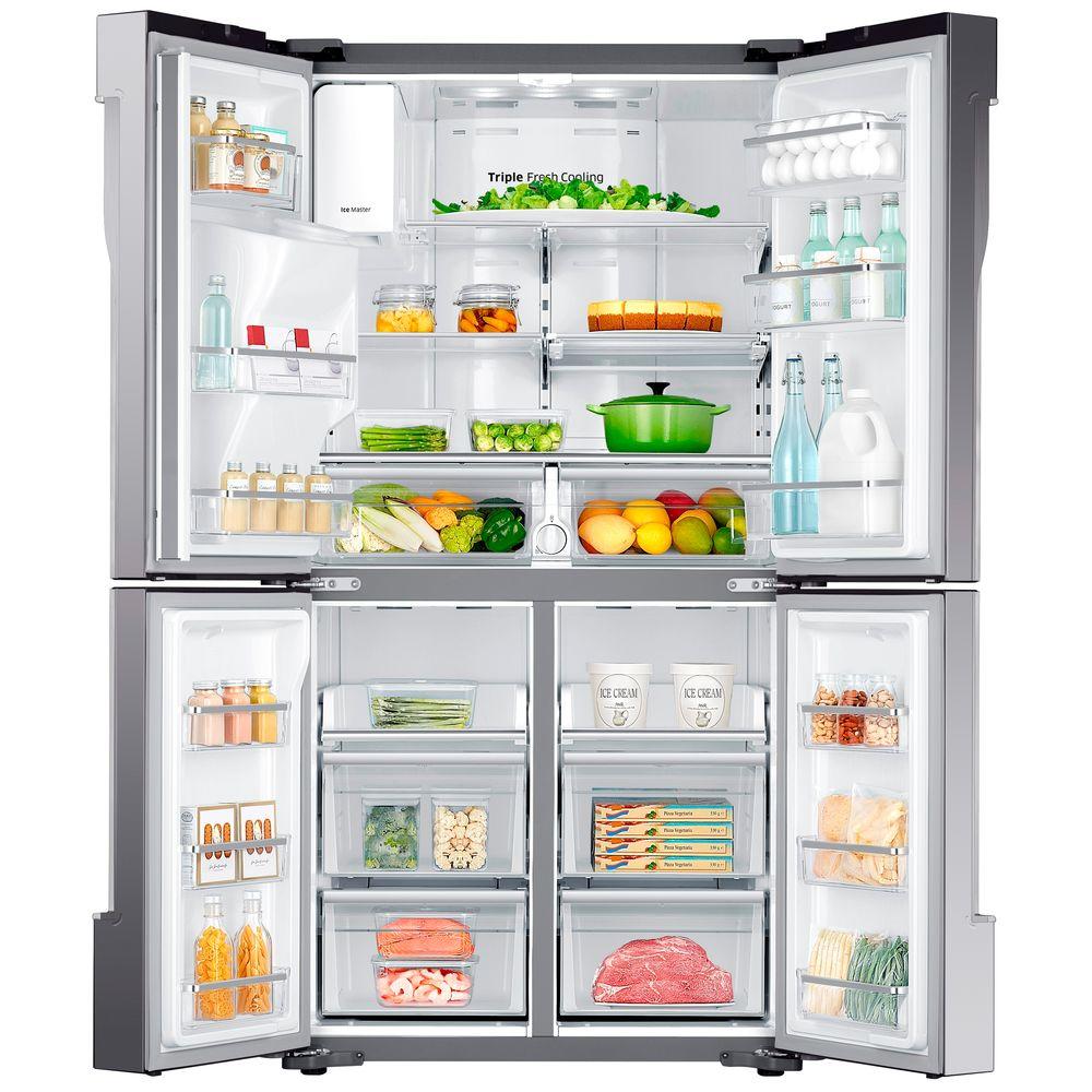 Samsung 22 5 Cu Ft 4 Doorflex French Door Refrigerator In