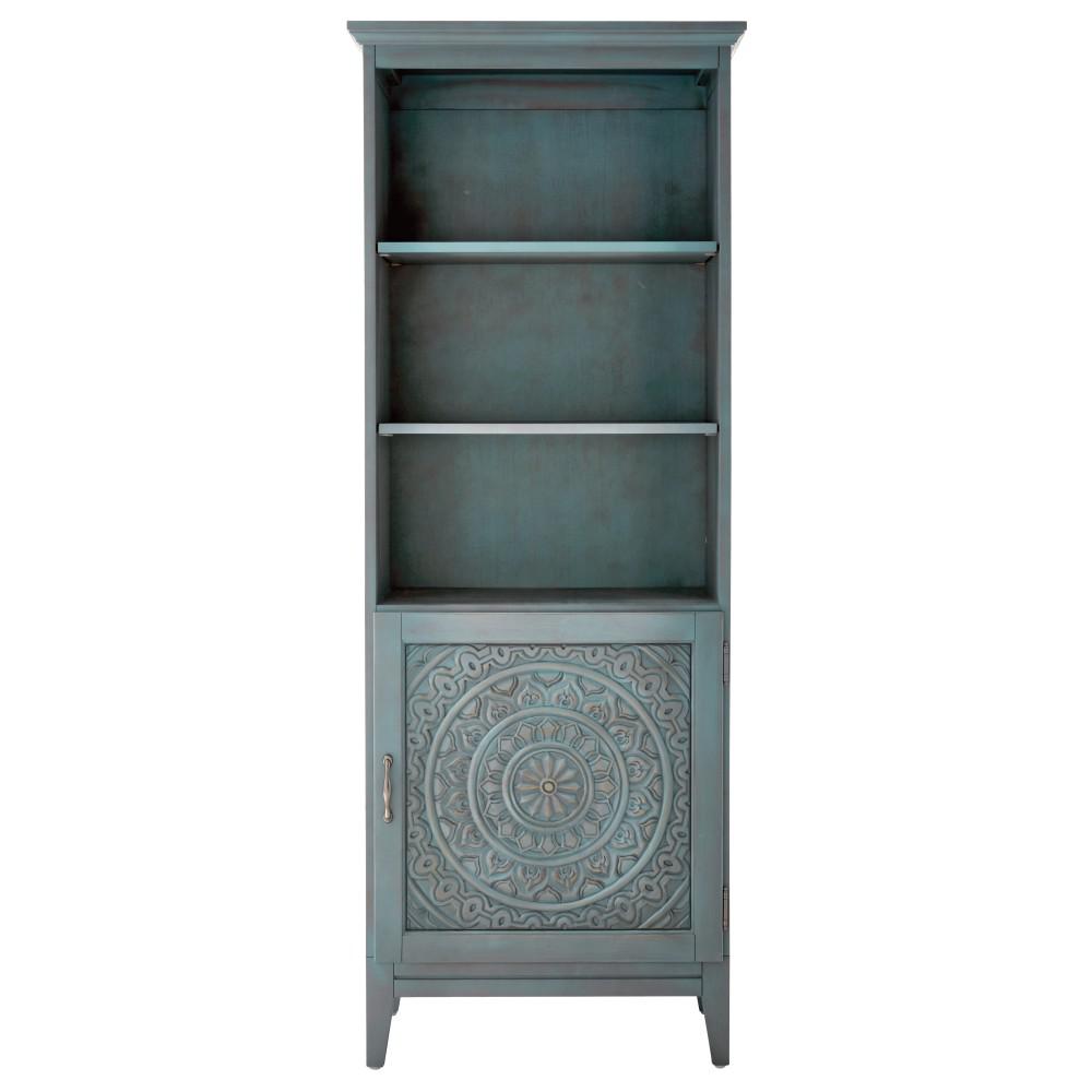 Home Decorators Collection Chennai 25 In W Linen Cabinet In Blue
