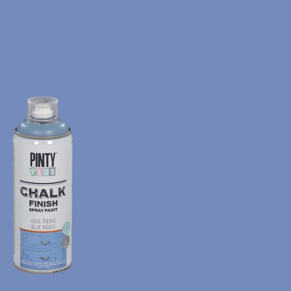 PINTY PLUS 11.82 oz. Blue Indigo Chalk Finish Spray PaintNOV 795 The