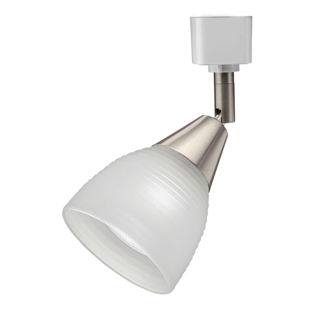Lithonia Lighting Frosted Ribbed 1 Light Brushed Nickel Track Lthclrb Mr16gu10 Bn M4 The Home Depot Lithonia Lighting Frosted Ribbed 1 Light Brushed Nickel Track Lthclrb Mr16gu10 Bn M4 The Home Depot