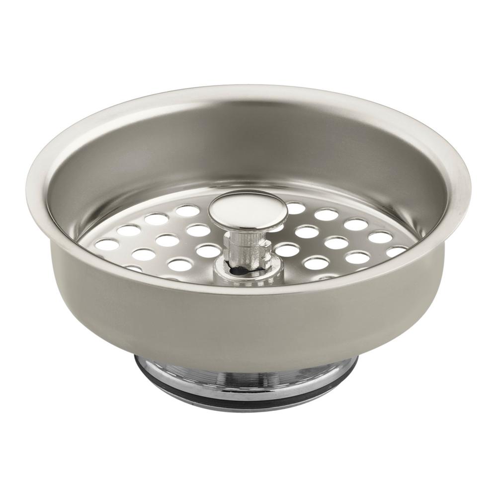 KOHLER Duostrainer Basket Strainer in Vibrant Polished NickelK8803SN