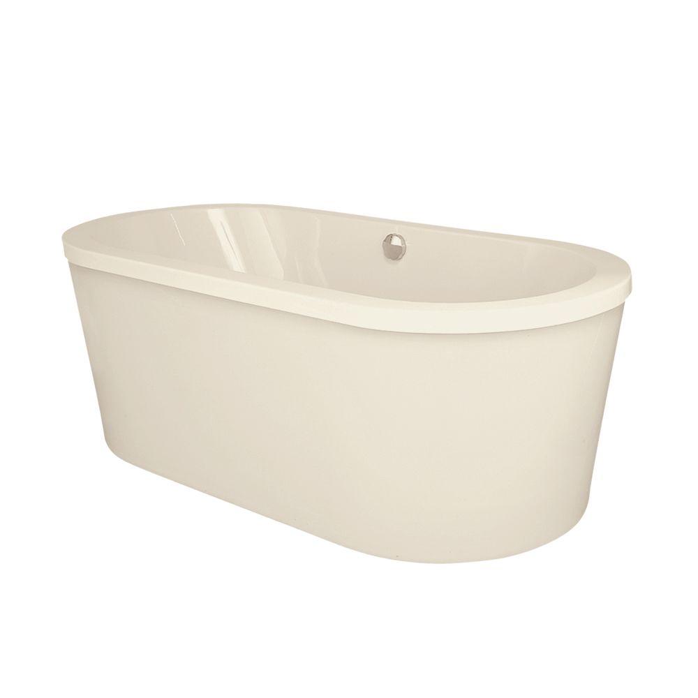 Hydro Systems Raleigh 5.5 ft. Center Drain Freestanding Bathtub in