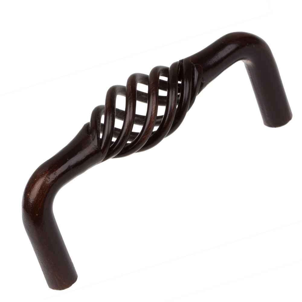 Bird Cage Pull 3 Drawer Pulls Cabinet Hardware The Home Depot