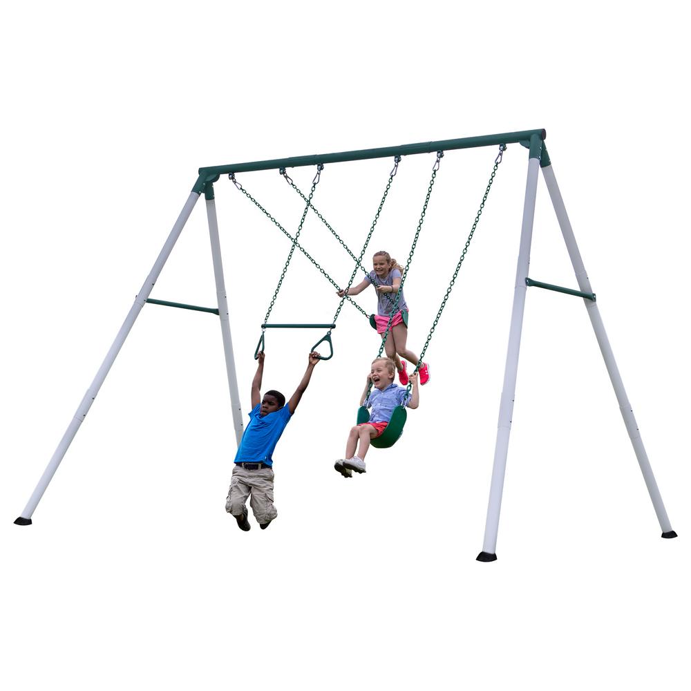 metal playground sets for backyards