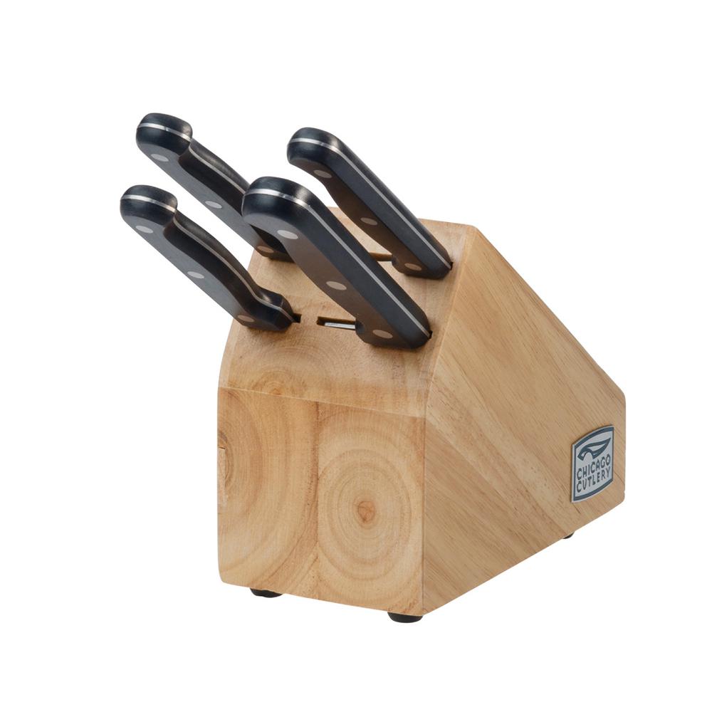 UPC 027979011110 product image for Chicago Cutlery Essentials 5-Piece Knife Set | upcitemdb.com