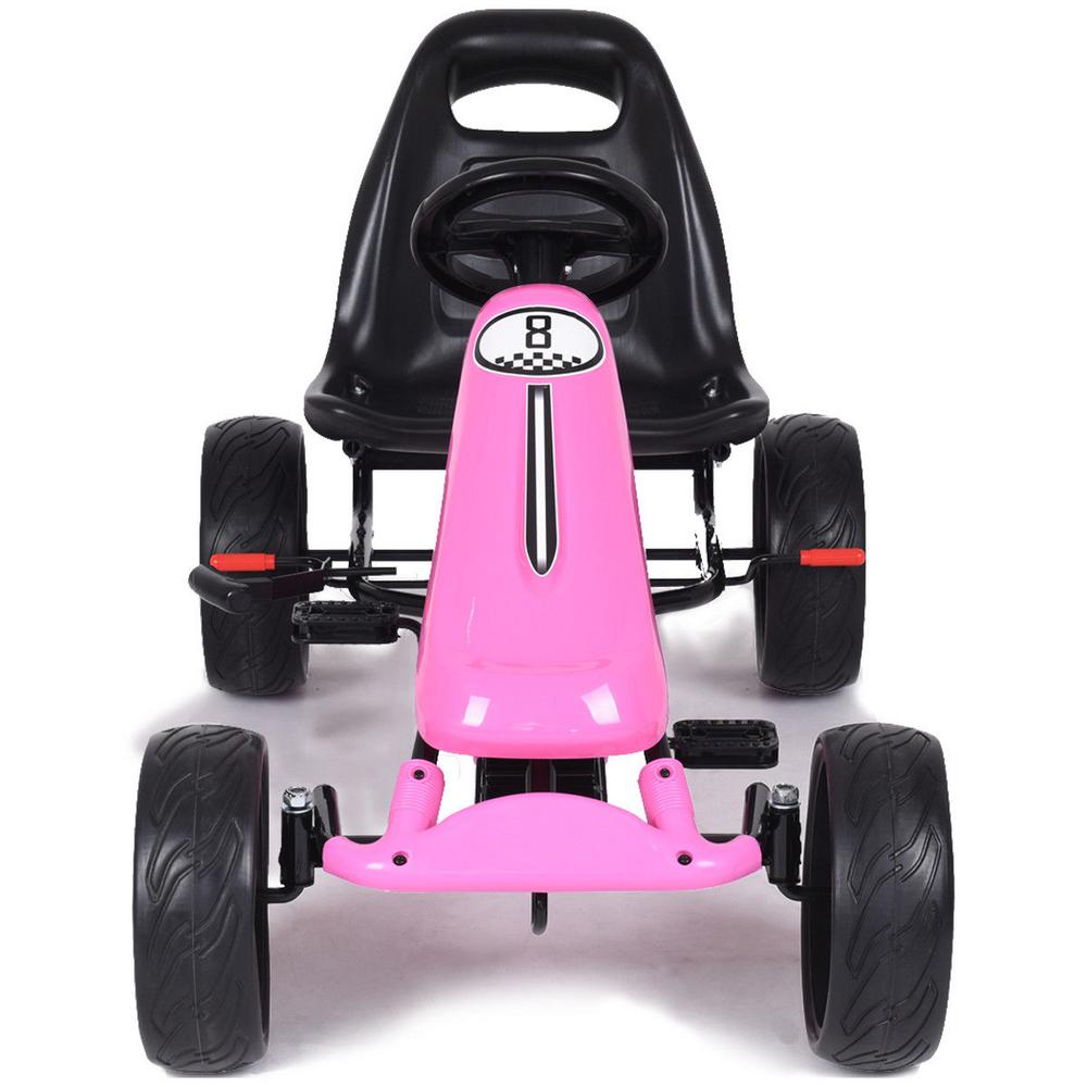pink pedal go kart