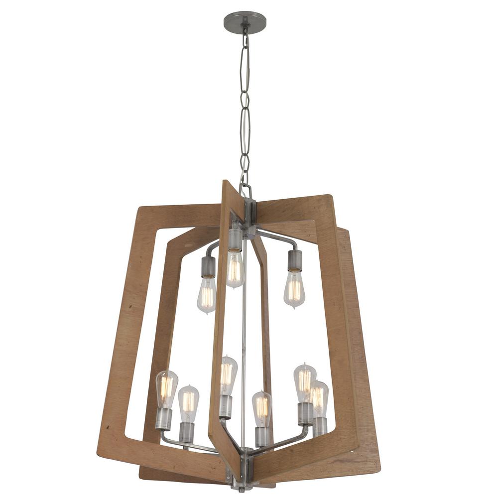 No Bulbs Included - Brown - Cage - Chandeliers - Lighting - The Home ... No Bulbs Included - Brown - Cage - Chandeliers - Lighting - The Home ...