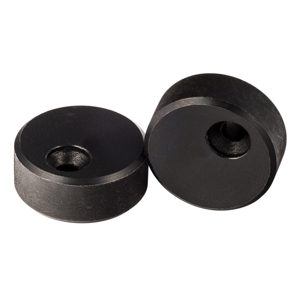 SureLoc Hardware Flat Black Barn Track AntiJump Block, 1 PairBARNJB FBL The Home Depot