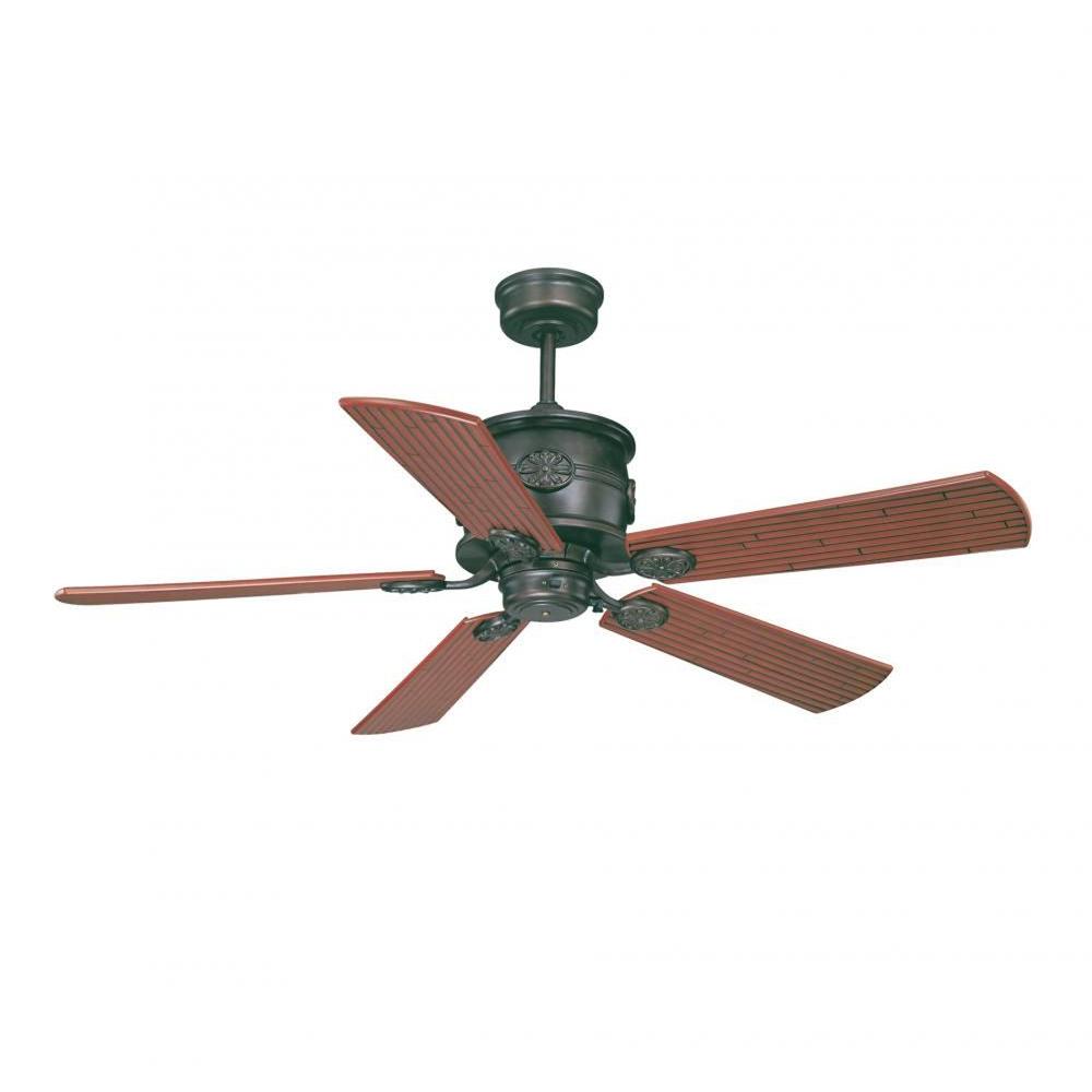 Progress Lighting AirPro 52 in. Antique Bronze Indoor/Outdoor Ceiling