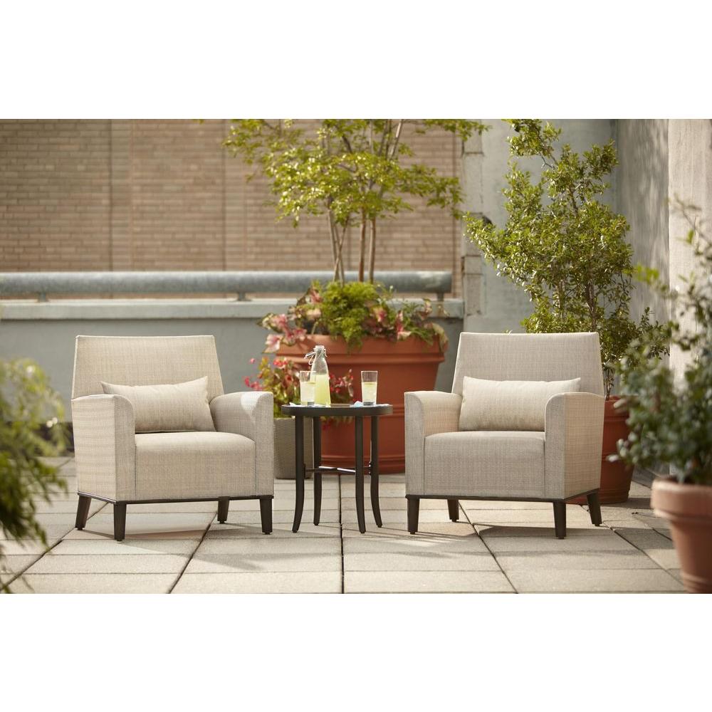 Hampton Bay Aria Patio Side Table Fts80725 The Home Depot Hampton Bay Aria Patio Side Table