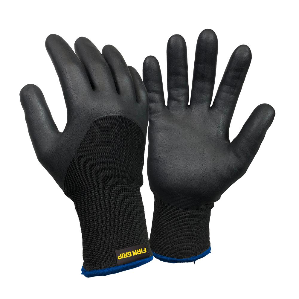 Firm Grip Nitrile Coated with Liner XLarge Glove6338324 The Home Depot