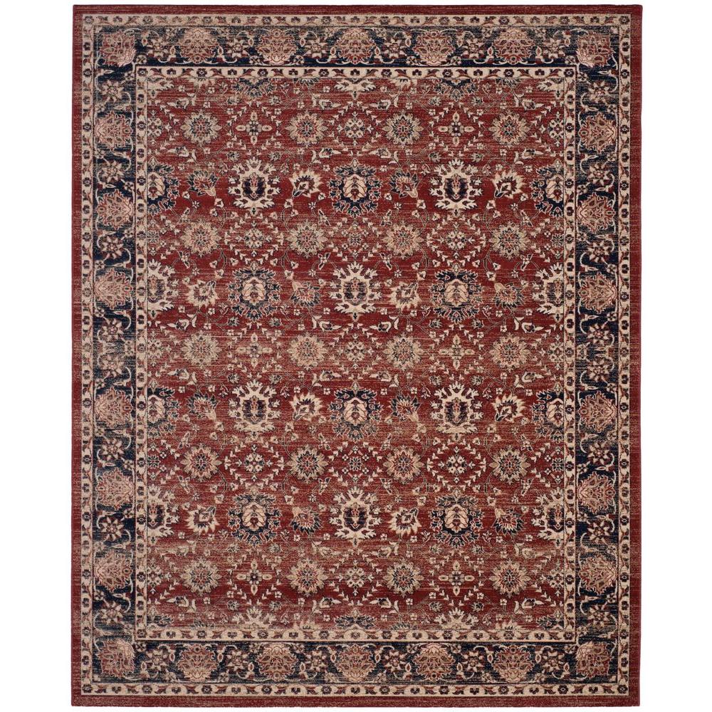 Safavieh Artisan Rust Navy 8 Ft X 10 Area Rug