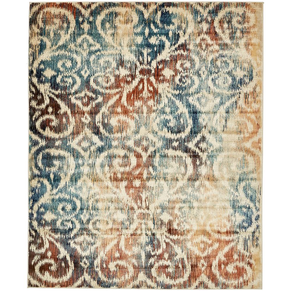 Unique Loom Mystic Blue 8' x 10' Rug3137399 The Home Depot