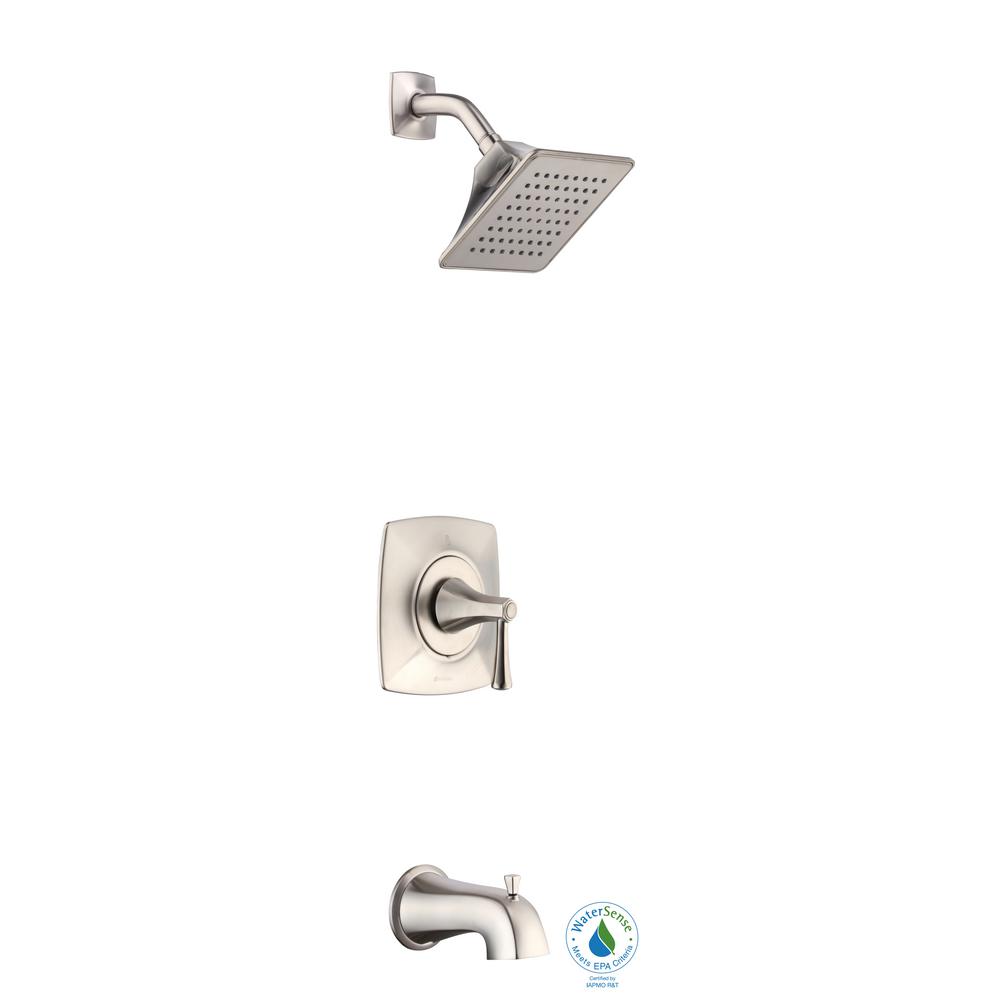 Glacier Bay Stillmore SingleHandle 1Spray Tub and Shower Faucet in