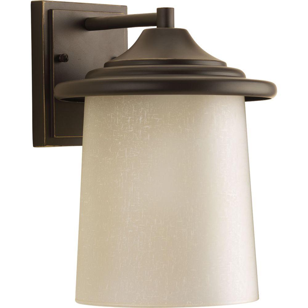 Progress Lighting Essential Collection 1 Light Medium Antique Bronze Progress Lighting Essential Collection 1 Light Medium Antique Bronze Outdoor Wall Lantern