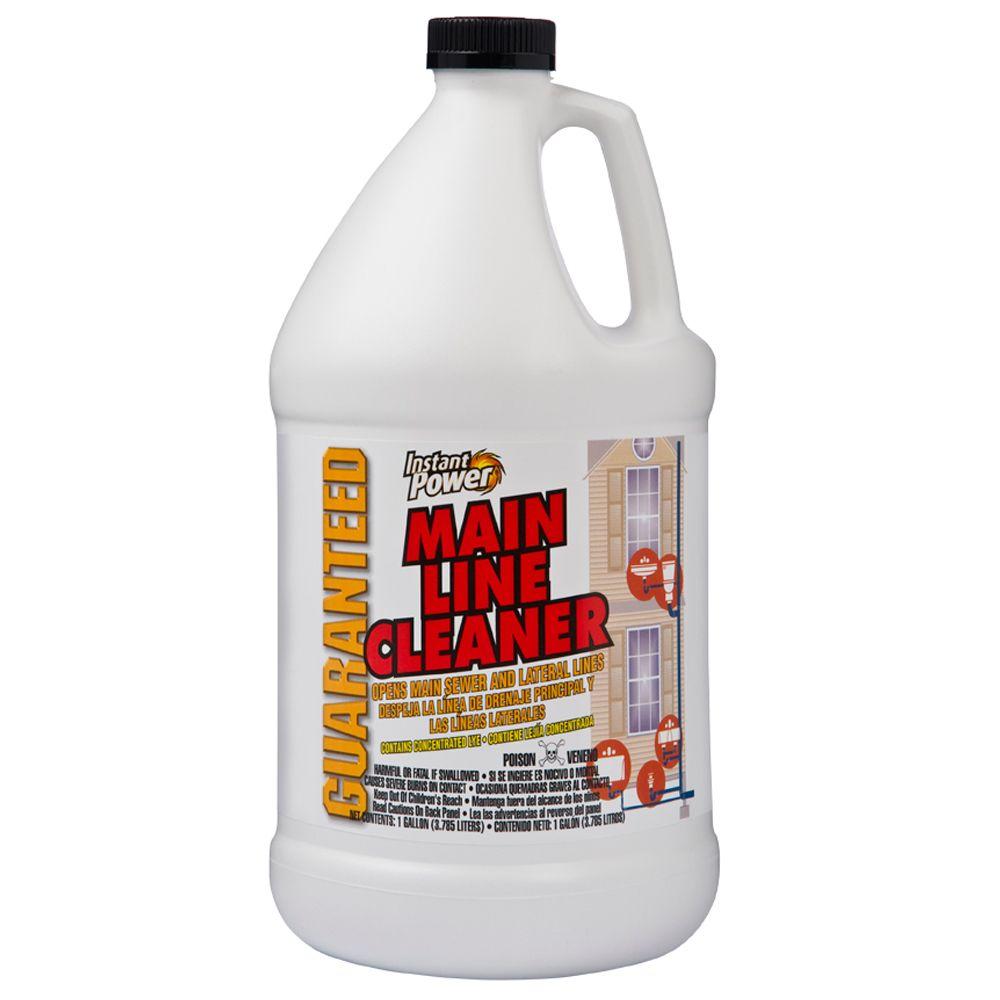 Instant Power 128 Oz Main Line Cleaner 1801 The Home Depot