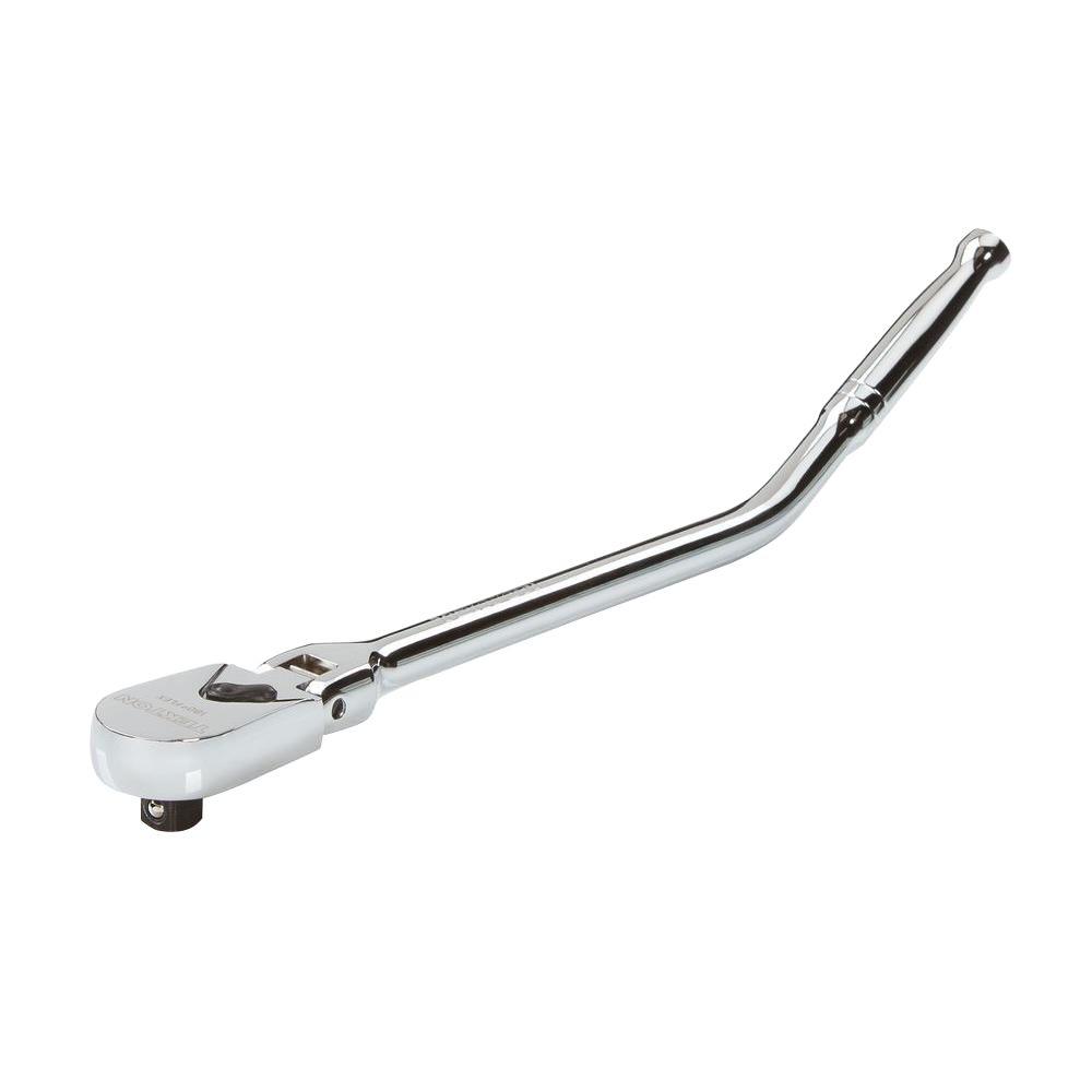 TEKTON 3/8 in. Drive 13 in. Flex Head Bent Handle Ratchet14967 The
