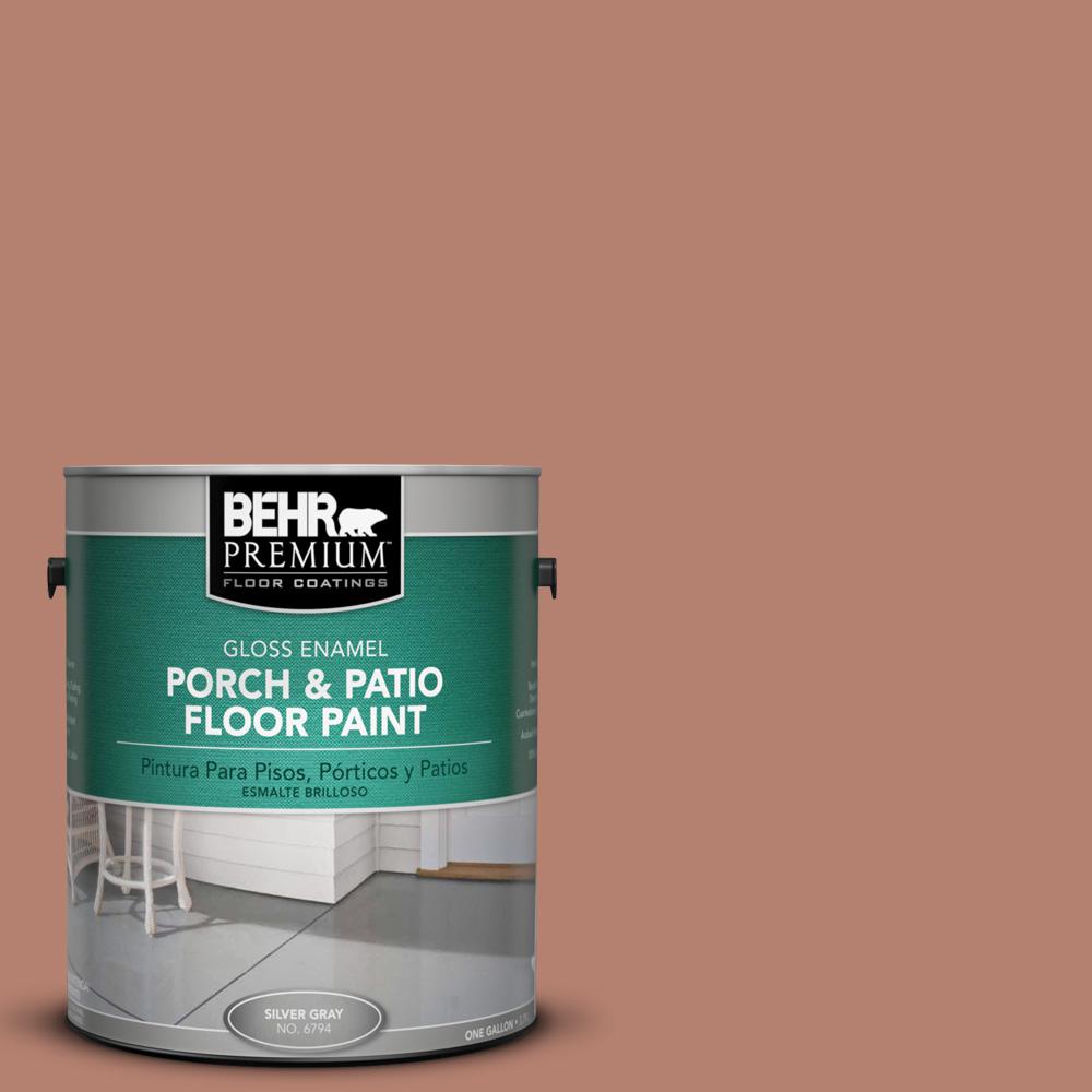 BEHR Premium 1 gal. S1805 Auburn Glaze Gloss Interior/Exterior Porch