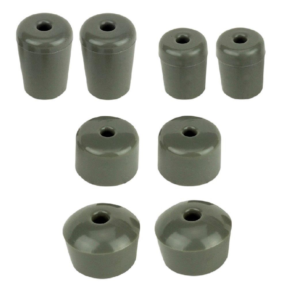 Everbilt Gray Doorstop Tip Replacement Kit13694 The Home Depot