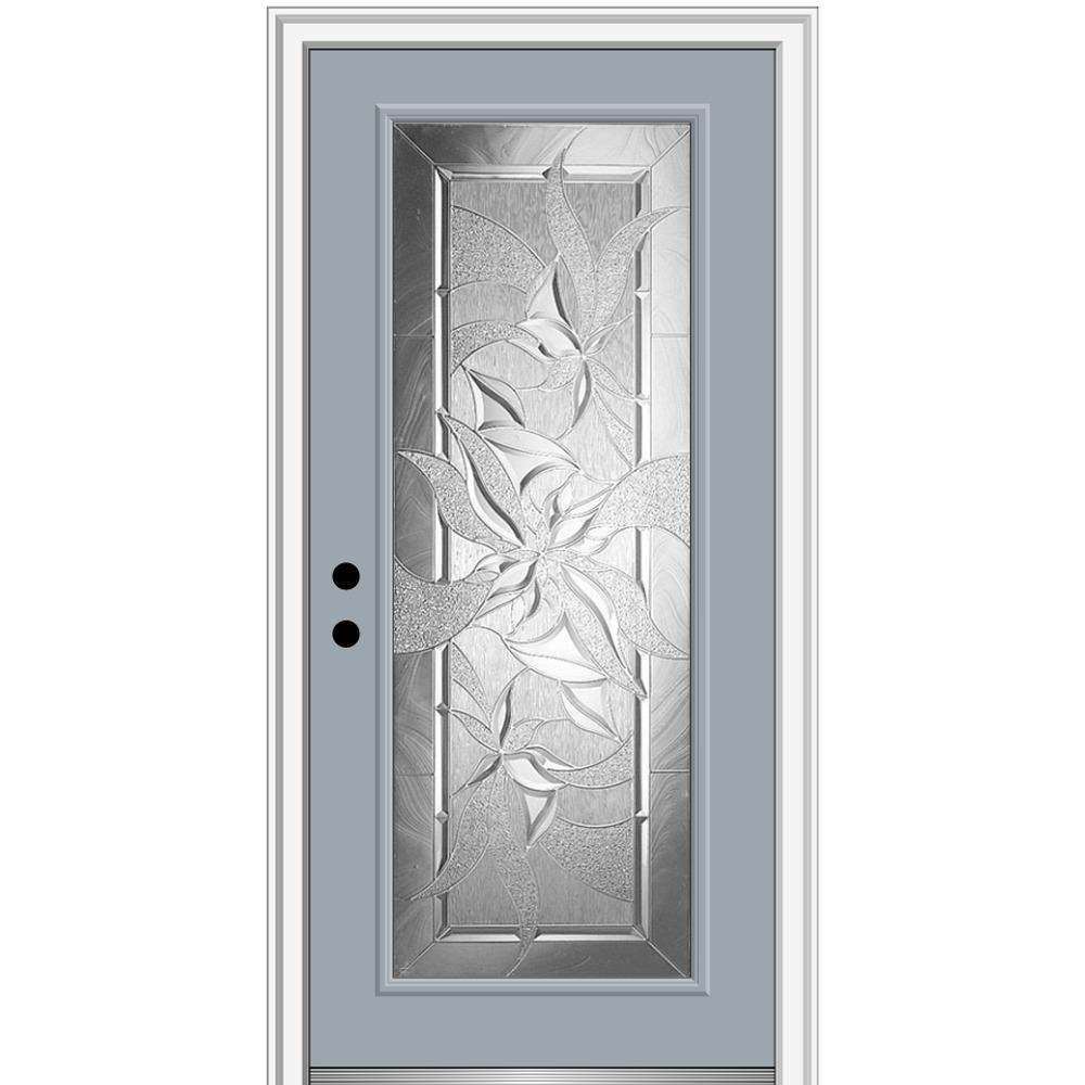 Mmi Door 36 In X 80 In Impressions Right Hand Inswing Full Lite