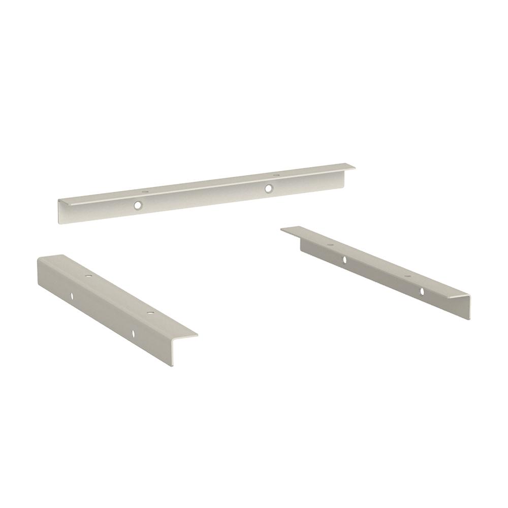 Nickel Shelves & Shelf Brackets Storage & Organization The Home Depot