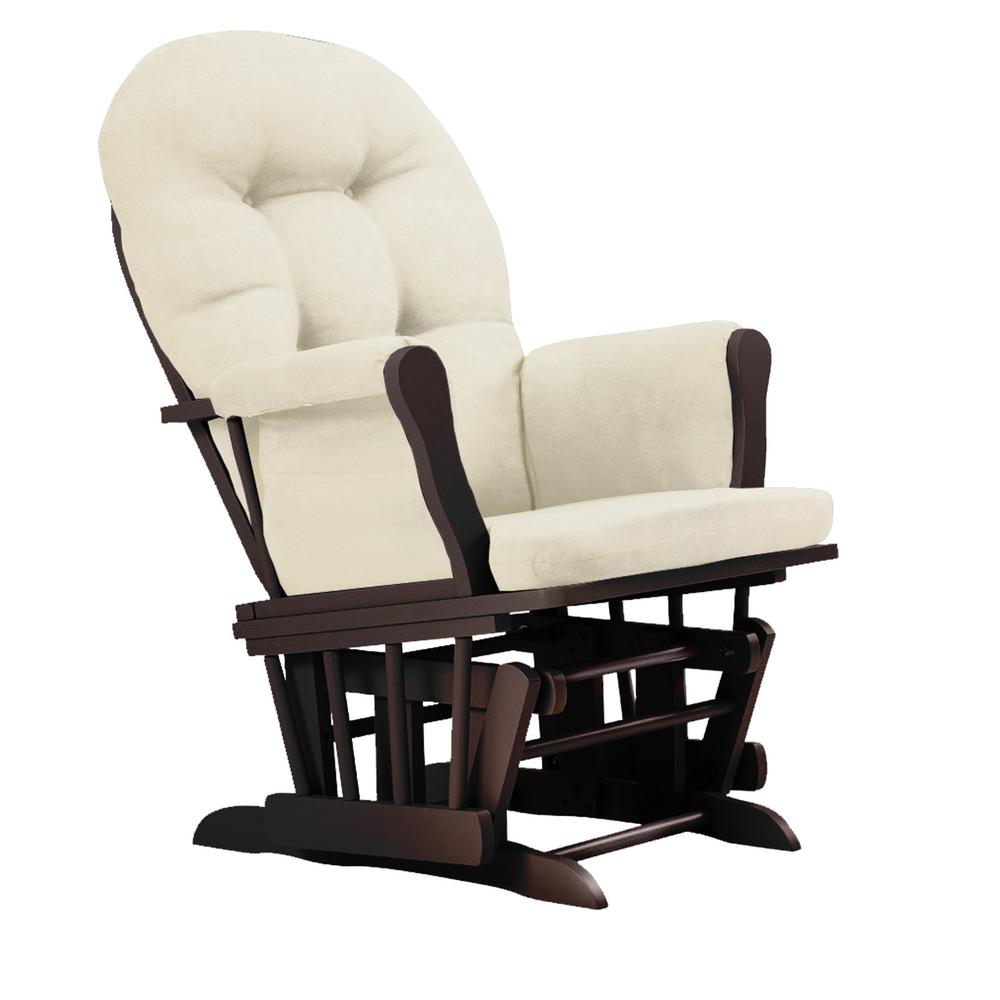 rocking chair and ottoman