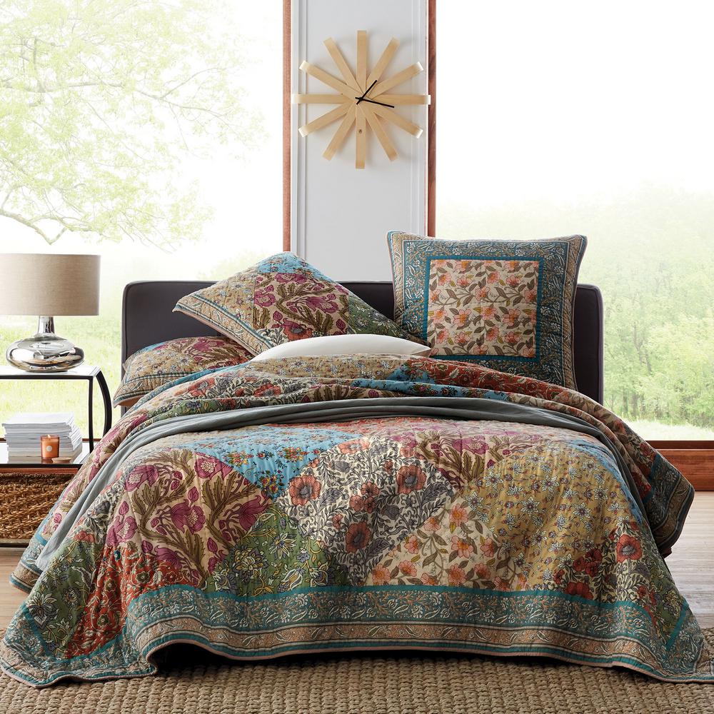 The Company Store Sarah Multi Cotton Full/Queen Quilt 50312QFQMULTI