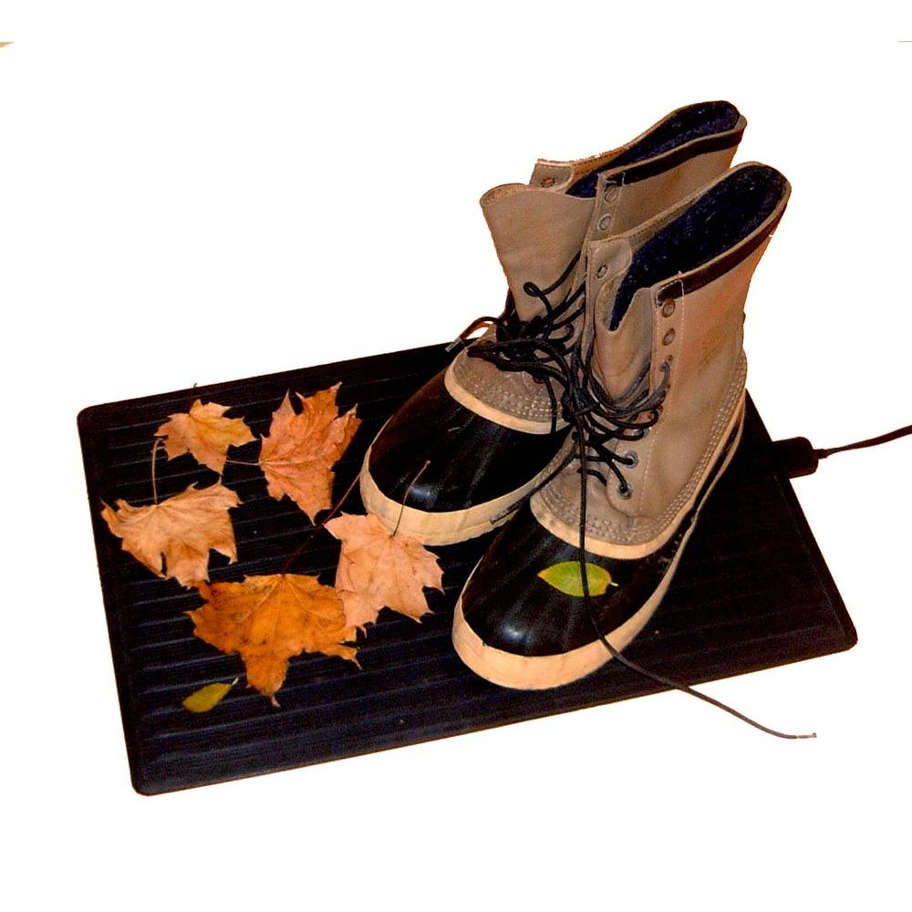 Electric Foot Warmer Floor Mat Heated Rest Cold Feet Waterproof Rubber