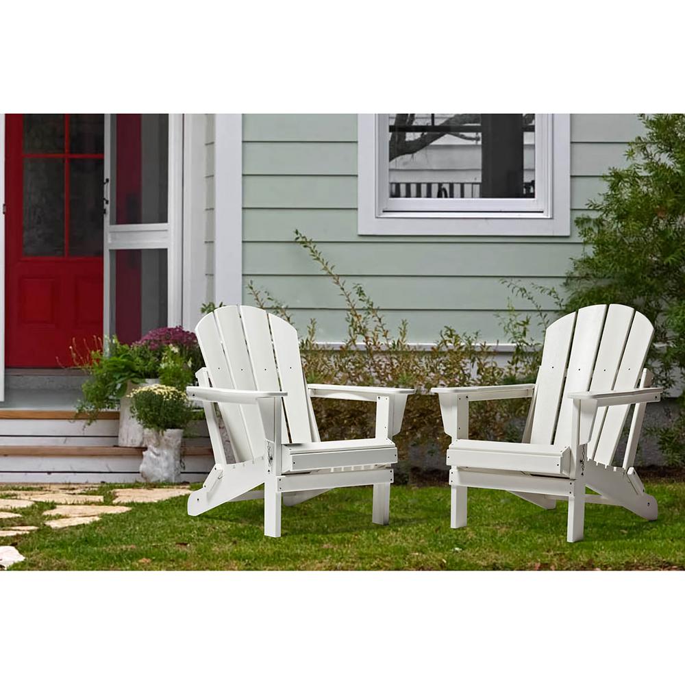 Westin Furniture Outdoor Adirondack Chair, Set of 2